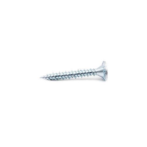 Phillips drive truss head with nibs drywall screw bule white zinc plated with high-low thread