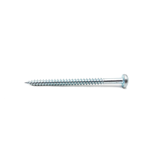 Phillips drive pan head self tapping screw bule white zinc plated