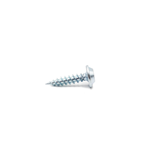 Phillips drive non-standard wafer head self tapping screw bule white zinc plated