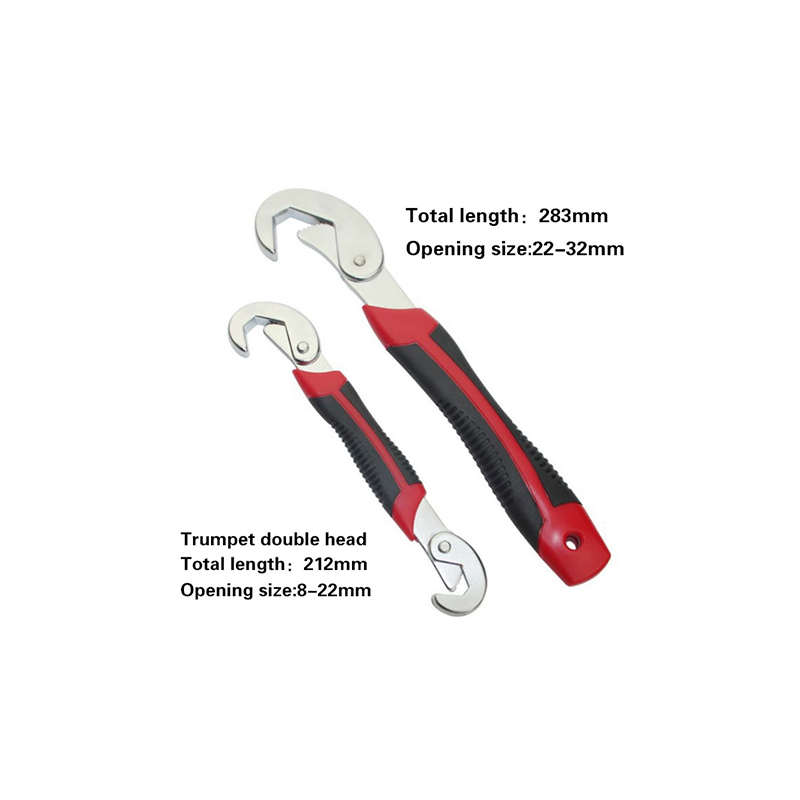 Multifunctional versatile spanner with quick double purpose hook type opening movable wrench