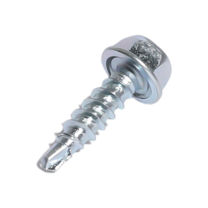 Well designed hex head screw with washer self drilling screws zinc plated