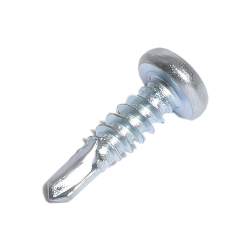 Phillips pan head self drilling screw zinc plated