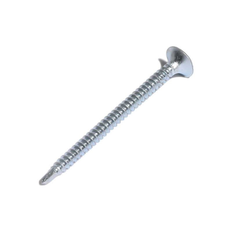 Phillips bugle head self drilling screw zinc plated