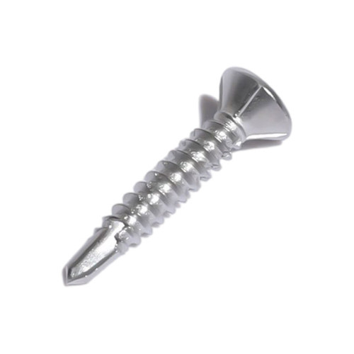 Phillips csk head  self drilling screw with nibs zinc plated