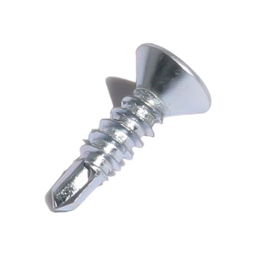 High performance zinc plated hex washer head self drilling screw