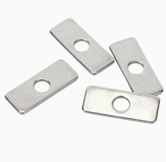 Stainless Steel Photovoltaic Flat Washers Rectangular Washers