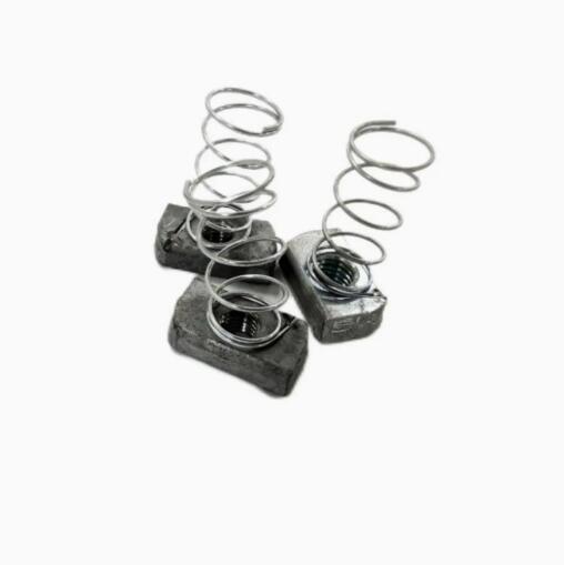 Spring Nut Anti-Sesmic Pipe Clamp Accessories and Anchor Bolt Strut Nut